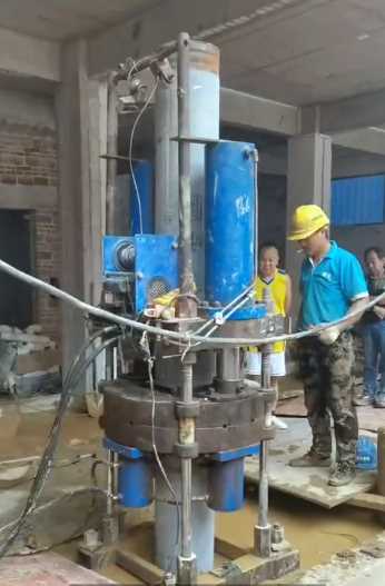 洛阳洛宁县静压桩加固