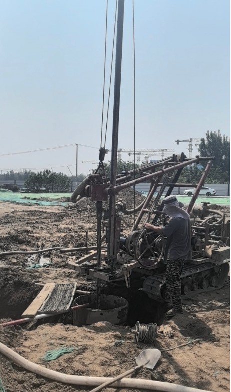 洛阳洛宁县工地打井